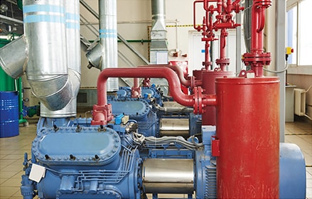 Refrigeration compressor engine