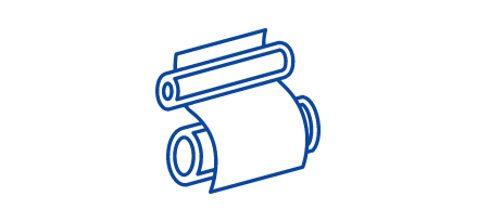 Paper machine analysis icon