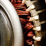 Electric motor maintenance with copper wire