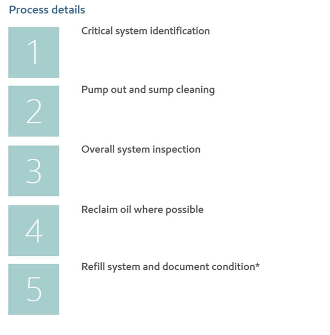 oil systems process details