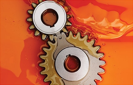 Gear lubricant orange