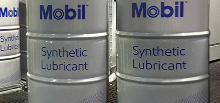 Mobil synthetic lubricant for industrial plant