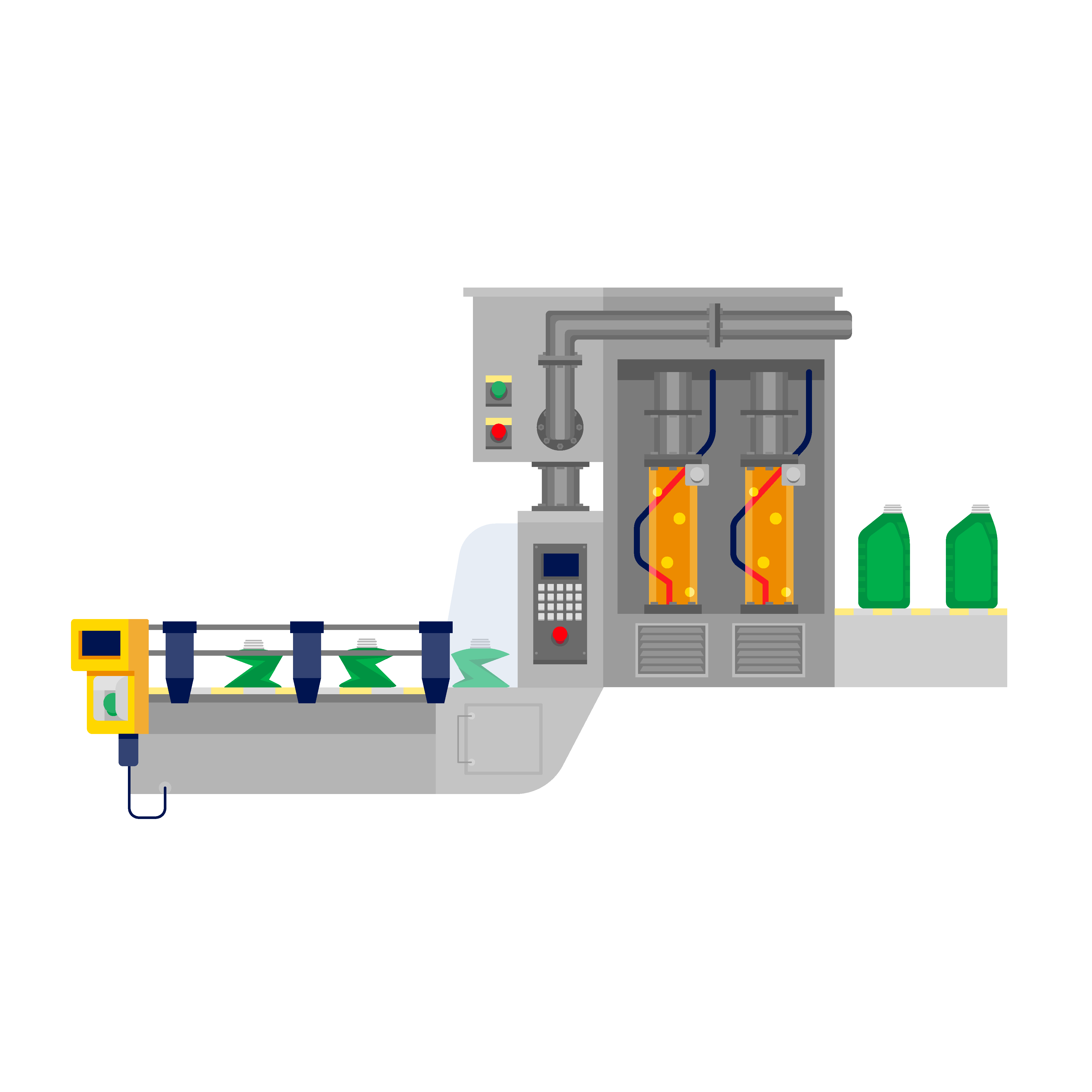 Drawing of a hydraulic pump	